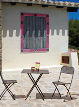 TAVOLO KETTY 70X70 PIEGHEVOLE