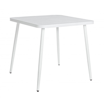 TAVOLO LENNIE BIANCO 82X82