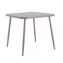 TAVOLO LENNIE TORTORA 82X82