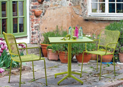 TAVOLO PIEGHEVOLE ORFEA LIME 70x70