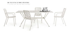 TAVOLO NICOLE 180X90 BIANCO