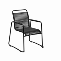 POLTRONA IMPILABILE KLIO BLACK