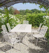 TAVOLO NICOLE 180X90 BIANCO