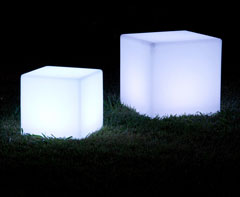 LAMPADA LED PE GARDEN CUBO 40X40
