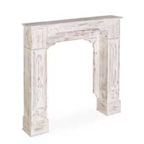 CORNICE PER CAMINO DECOR BARKLEY BIANCO
