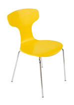 SEDIA LYON GIALLO 44X51X82H