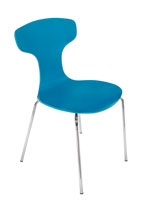 SEDIA LYON COBALTO 44X51X82H