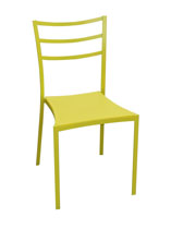 SEDIA TRAM GIALLO 42.5X47X85H