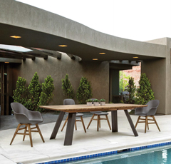 TAVOLO ALLu ADAM 220-320X100