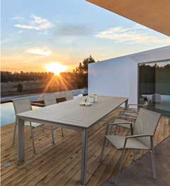 TAVOLO ALL. KONNOR TORTORA 200-300X110