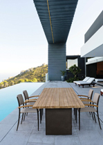 TAVOLO MONTSERRAT SLAT 260X100