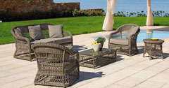 POLTRONA KOSMOS GREY CON CUSCINI
