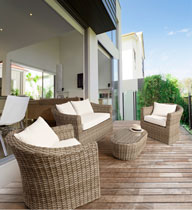 POLTRONA C-C BRADY NATURALE