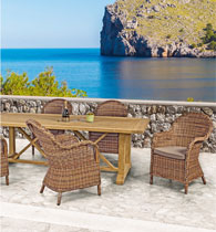 TAVOLO BERKELEY TEAK RICICLATO