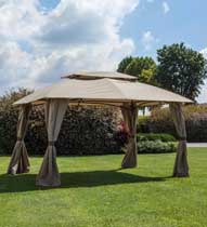 GAZEBO DILLON 3X4 TORTORA