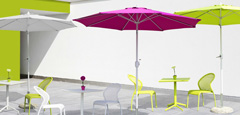 OMBRELLONE IGEA FUXIA D270
