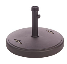 BASE OMBRELLONE C-MANIGLIE 37KG NERO