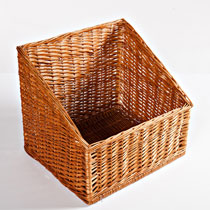 ESPOSITORE VIMINI ROSSO