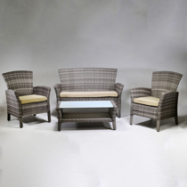 SALOTTO POLYRATTAN AMALIA GRIGIO
