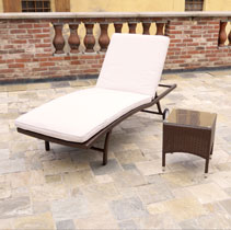 LETTINO LANDO' NOCE POLYRATTAN