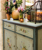 CREDENZA GENZIANA 2 ANTE E 2 CASSETTI
