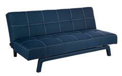 DIVANO LETTO COMPACT BLU