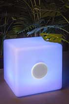 LAMPADA LED CUBO SPEAKER PE 20X20