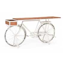 CONSOLLE BICYCLE BIANCO