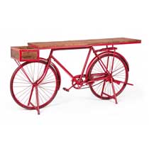 CONSOLLE BICYCLE ROSSO