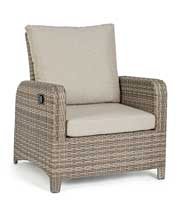 POLTRONA RECLINABILE C-C KENT COFFEE