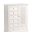 credenza bianca