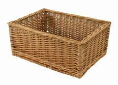 CESTA ESPOSITORE VIMINI RETTANGOLARE