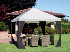 Gazebo quadrato 3x3 