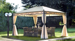 Gazebo rettangolare 3x4