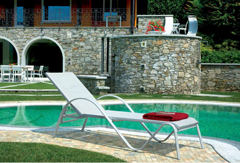 Lettino Porto Vecchio impilabile