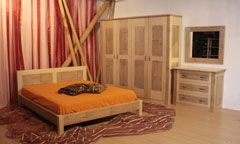 letto crash bambu e legno