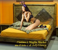 Letto matrimoniale crash bambu