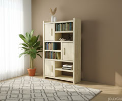 Libreria in crash bambu
