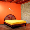 letto matrimoniale in rattan