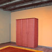 vendita armadi legno altezza 180 cm