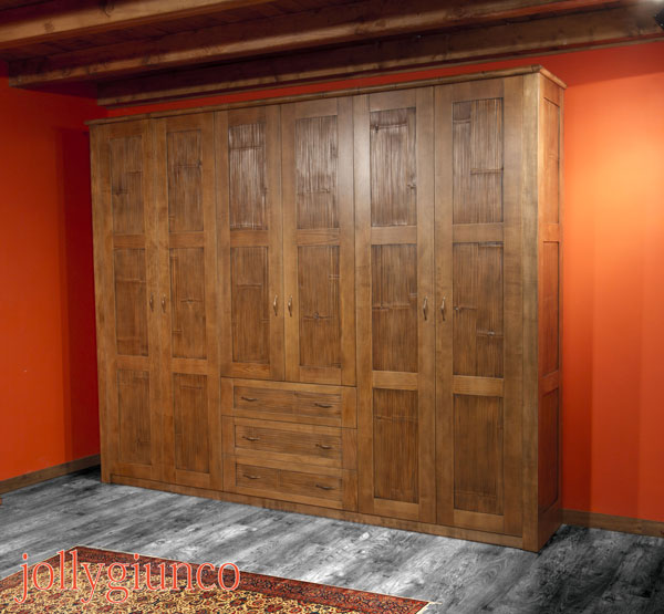 Armadio 6 ante in legno