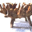 tavolo in teak diametro 100