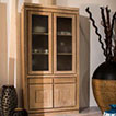 vetrina in teak