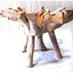 tavolo in teak diametro 100